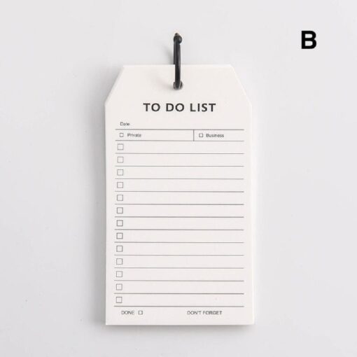 52 Sheets Binder Ring Daily Planner -Daily Schedule or To do List - Image 9