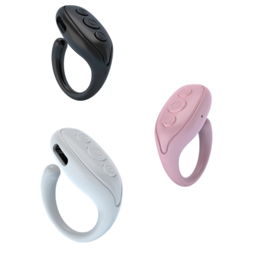 One, Two or Four Wireless Scrolling Control Page Scroll Ring