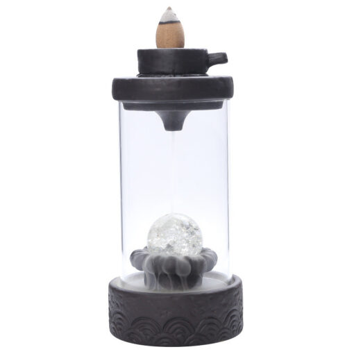 Backflow incense burner with acrylic cover - Image 7