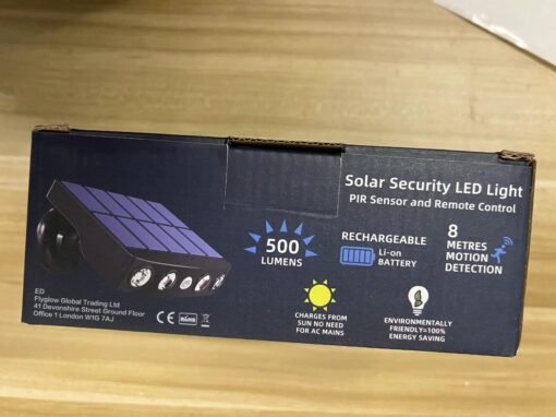 Solar Powered Outdoor Light and Motion Sensor - Image 4