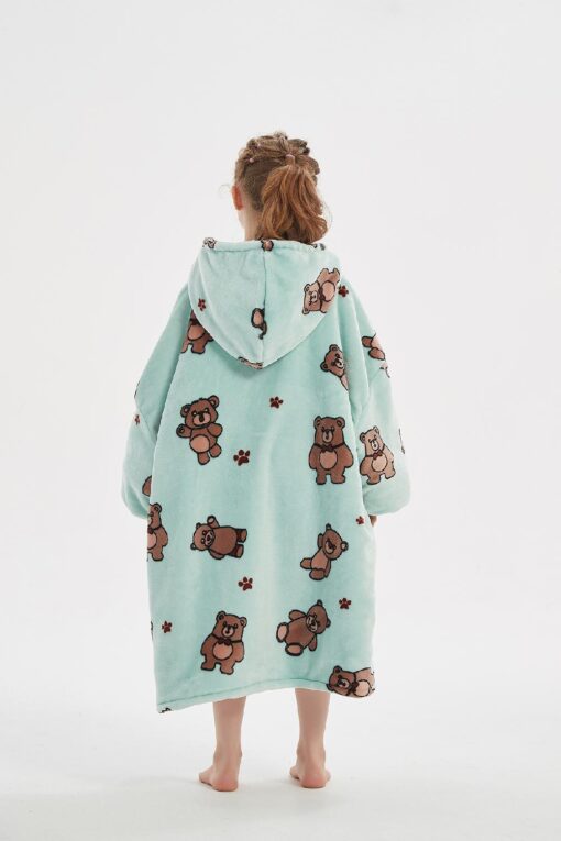 Extra Large Thick Funny Pattern Hoodie Blanket - Image 11