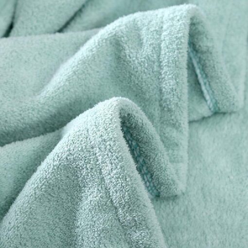 Soft Plush Fleece Bath Robe - Image 16