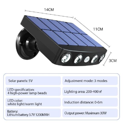 Solar Powered Outdoor Light and Motion Sensor - Image 15