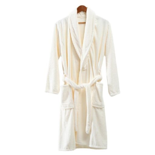 Soft Plush Fleece Bath Robe - Image 7