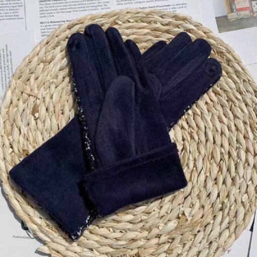 Women's Tweed Touchscreen gloves - Image 9