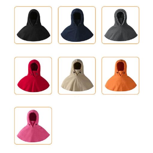 One or Two Unisex Winter Multifunctional Warm Hooded Cloak - Image 5