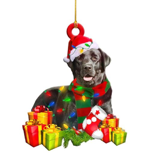 Christmas Tree Hanging Ornament Dog Blind Box