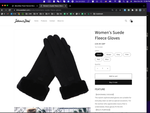 Warm Gloves with optional  Matching Hoodie blanket and Sock