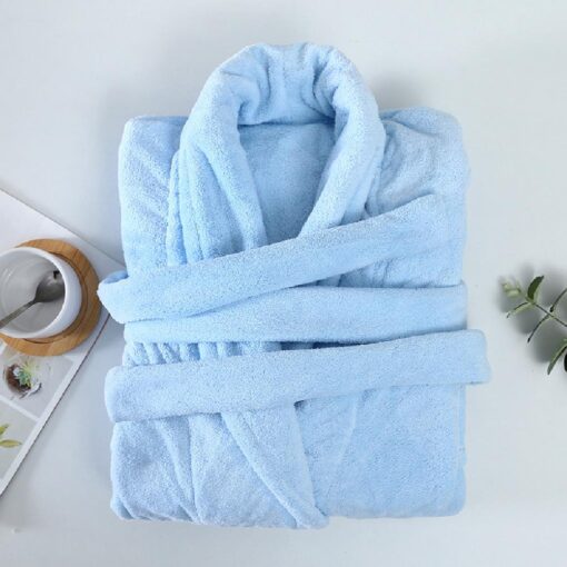 Soft Plush Fleece Bath Robe