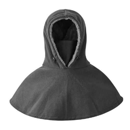 One or Two Unisex Winter Multifunctional Warm Hooded Cloak - Image 3