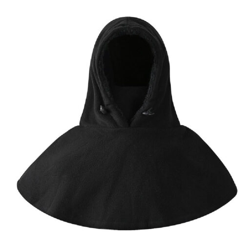 One or Two Unisex Winter Multifunctional Warm Hooded Cloak - Image 9