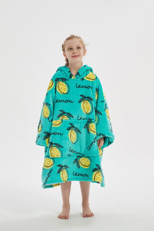 Extra Large Thick Funny Pattern Hoodie Blanket - Image 5