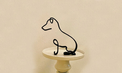 Wrought Iron Dog Art Decorations - Image 6