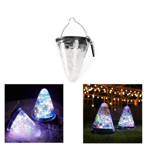 Solar Cones LED String Lights - Image 7