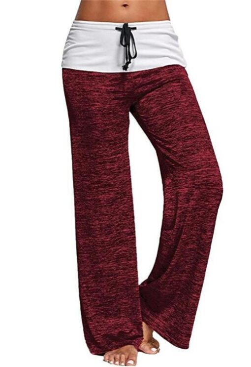 Casual Loose Wide Leg Yoga Pant - Image 14