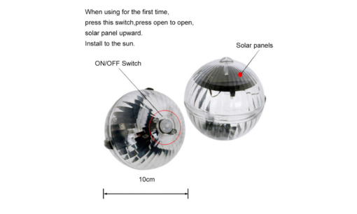 One or Three Solar LED Water Drift Light - Image 10