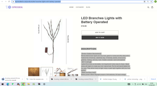 Limited Offer - LED Branches Lights - - Image 13