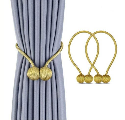 2 pairs of Magnetic Curtain Tiebacks - Image 7