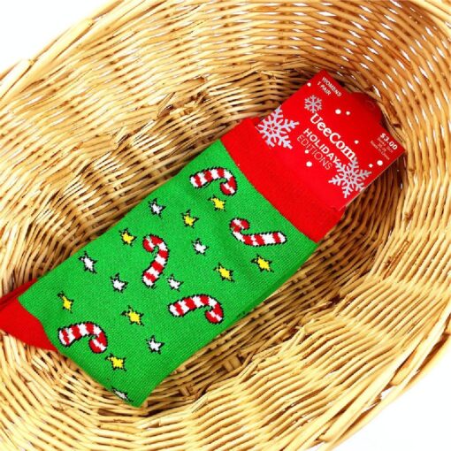 1 or 15 Paris Christmas Funny Novelty Colorful Socks - Image 21