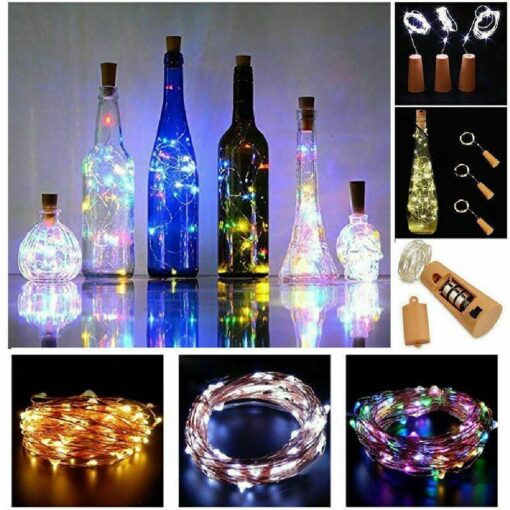 Decorative Wine Bottle Fairy String Lights - Image 24