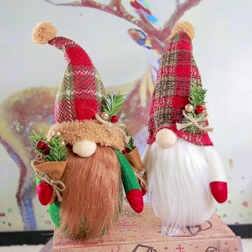 Christmas Faceless Gnome Standing Decoration - Image 2