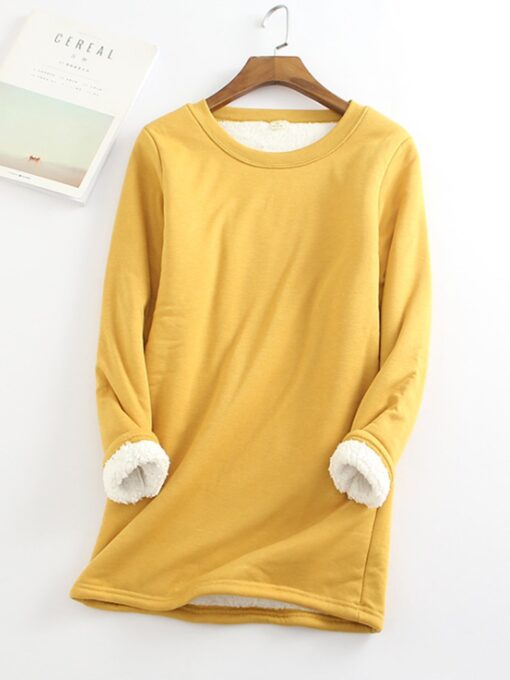 Long Sleeve Slim-Fit Warm Top Sweater - Image 5