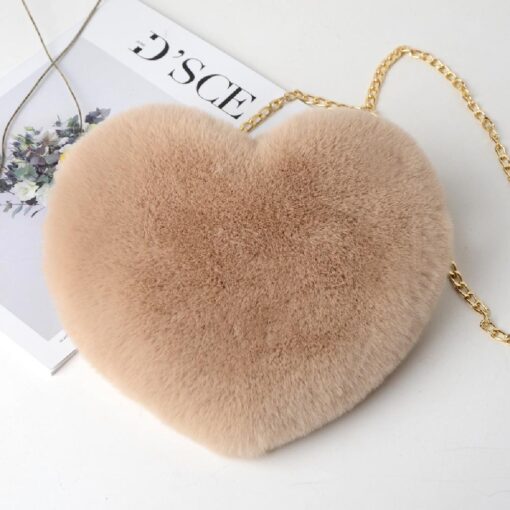 Lightweight Heart Shaped Shoulder Bag Tote Bag - Image 13