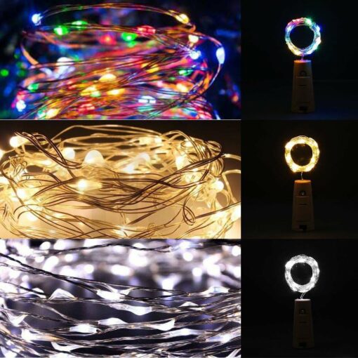 Decorative Wine Bottle Fairy String Lights - Image 19