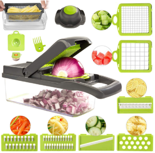 Adjustable Vegetable Cutter - 14-in-1 or 6-in-1 Designs - Image 15