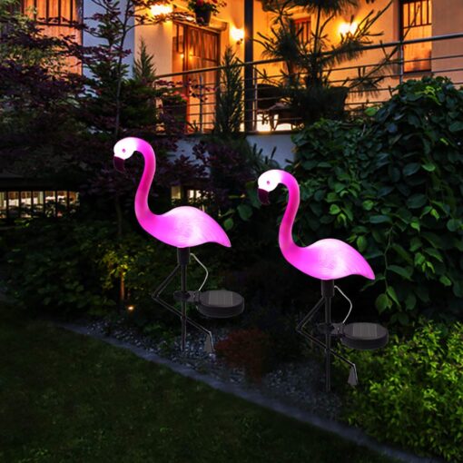 Flamingo Garden Solar Decorative Light