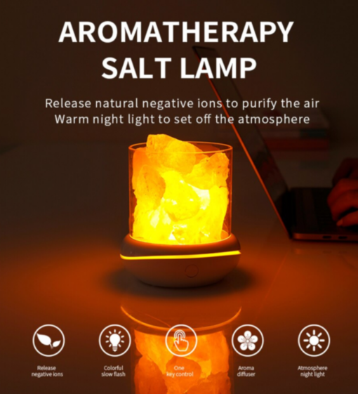 Natural Himalayan Salt Lamp - Image 4