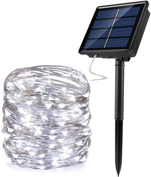 One or Two 22M 200 LED Solar String Lights - Image 3