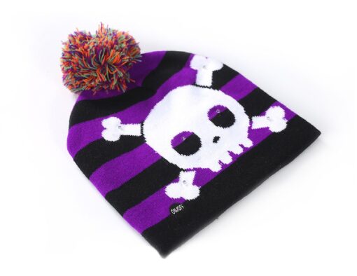 One or Two LED Halloween Beanie Hat - Image 13