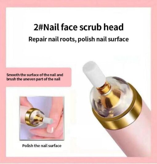 Professional Manicure Nails LED Portable Grinder - Image 9