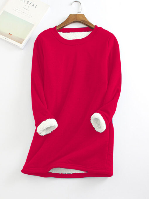 Long Sleeve Slim-Fit Warm Top Sweater - Image 4