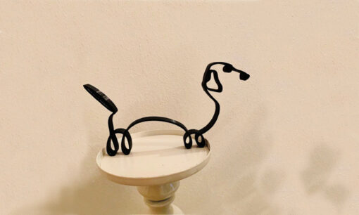 Wrought Iron Dog Art Decorations - Image 8