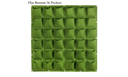 18, 25, 36, 49, or 64 Pockets Hanging Garden Wall Flower Planter Bag - Image 15