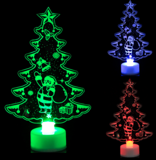 Colorful LED Acrylic Decorations Lamp - Image 2