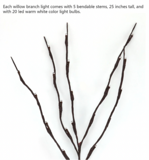 Limited Offer - LED Branches Lights - - Image 2