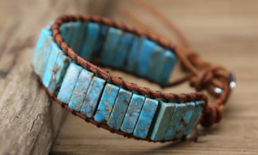 Women's Bohemian Handwoven Leather Bracelet - Image 7