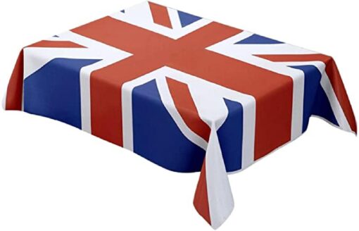 5 Sizes United Kingdom Flag British Tablecloth - Image 6