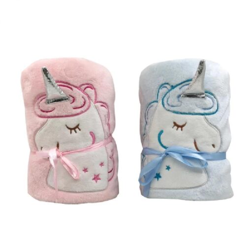 Unicorn Velvet Plush Throw Blanket - Image 10