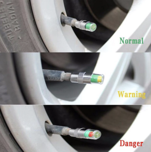 4pcs Car Tire Pressure Monitor - Image 2