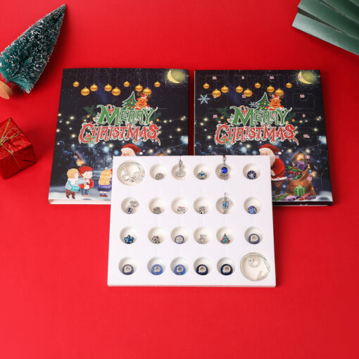 24 Days Advent Calendar DIY Charm Bracelet Making Kit - Image 6