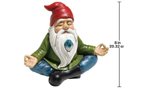 Meditation or Lying Garden Gnome Decoration - Image 3