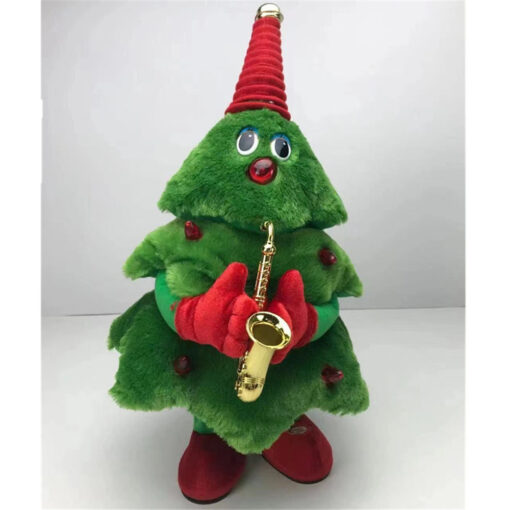 Dancing Christmas Tree Plush Xmas Tree Musical Deco - Image 4