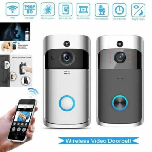 Wi-Fi Video Smart Doorbell with batteries and optional Chime - - Image 6