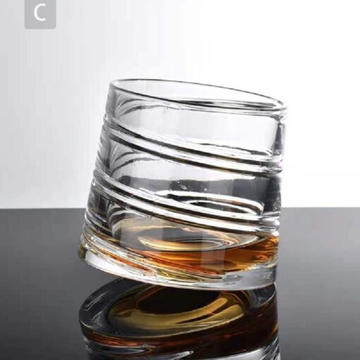 Spinning Tumbler Whiskey Glass - Image 10