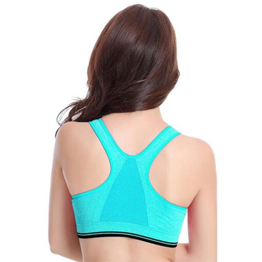 Women's Fitness Front Closure Push Up Bra - Image 12