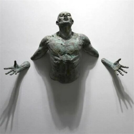 Climbing Man 3D Statue Wall Decoration - Image 5